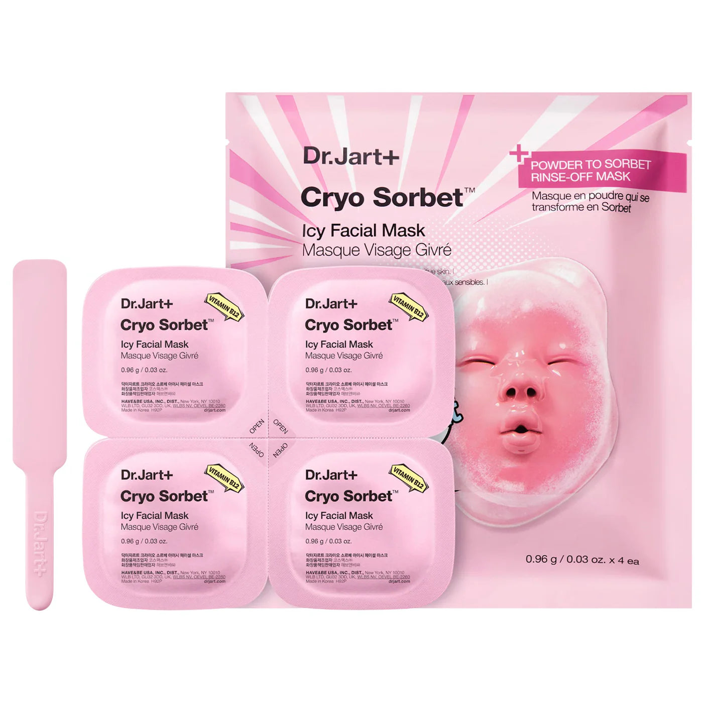 Dr. Jart+       
Cryo Sorbet Icy Facial Mask to Visibly Depuff💕
