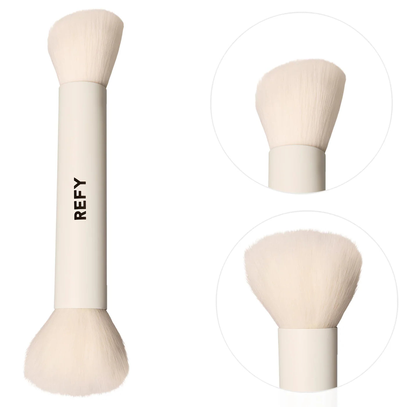 REFY 
Duo Brush 2.0 for Liquid Blush and Bronzer 🤍