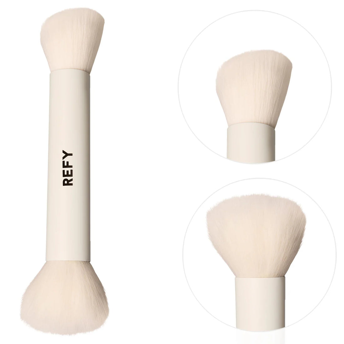 REFY 
Duo Brush 2.0 for Liquid Blush and Bronzer 🤍