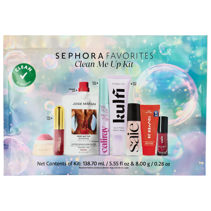 Sephora Favorites
Clean Me Up Kit Makeup Value Set ❤️
